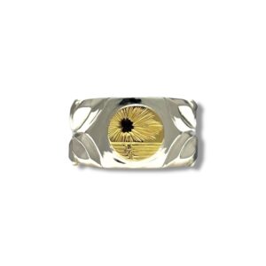 K18 KaiLaモチーフ スキャロップドマイレリング