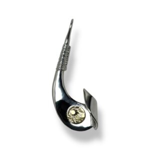 Makanalu「キャッチ・ザ・ウェーブ」ペンダントL（K18 KaiLaモチーフ・ソリッド）